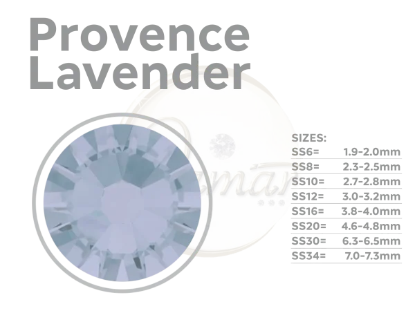 Provence Lavender - Rhinestones